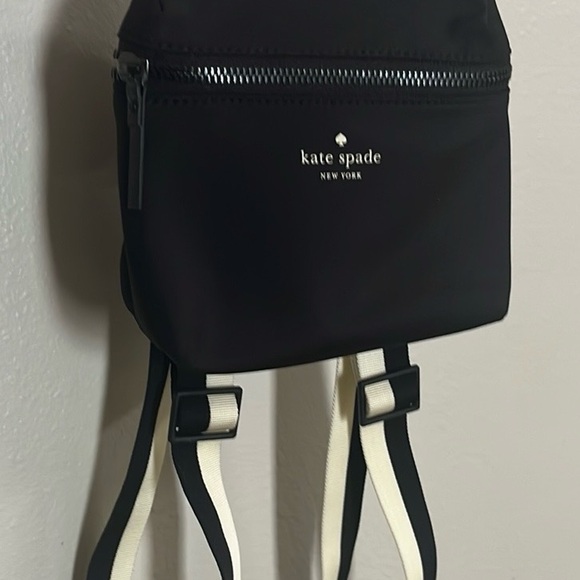 Kate Spade Black and White mini Backpack - Picture 10 of 15